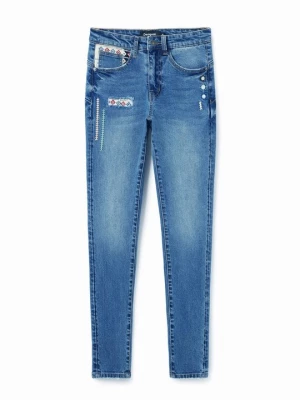 Obrázek produktu Džíny Slim Fit Desigual modrá