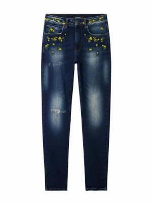 Obrázek produktu Džíny Slim Fit Desigual tmavě modrá