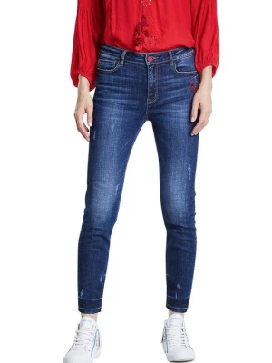 Obrázek produktu Džíny Slim Fit Desigual tmavě modrá