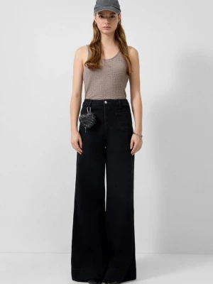 Obrázek produktu Džíny / Slim Fit / High Rise / Flared Leg QS černá