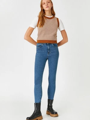 Obrázek produktu Džíny Slim Fit KOTON modrý denim