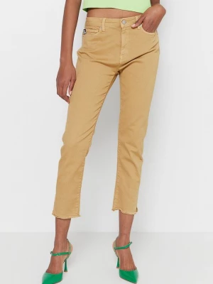 Obrázek produktu Džíny Slim Fit LOVE MOSCHINO okrová
