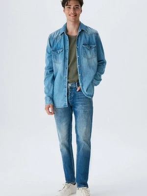 Obrázek produktu Džíny Slim Fit LTB skvrnitě modrá