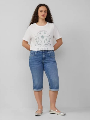 Obrázek produktu Džíny / Slim Fit / Mid Rise / capri délka QS modrá