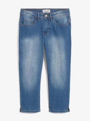 Obrázek produktu Džíny Slim Fit, Mid Waist, zkrácené BonPrix
