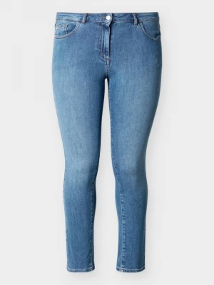 Obrázek produktu Džíny Slim Fit Persona by Marina Rinaldi obnošený denim