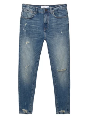 Obrázek produktu Džíny Slim Fit PULL&BEAR tmavomodrý denim
