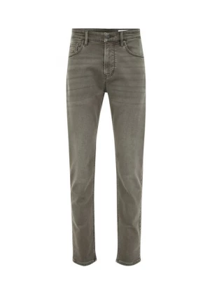 Obrázek produktu Džíny Slim Fit WE Fashion skvrnitě tmavě zelená