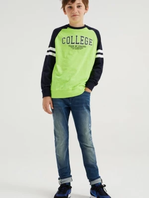 Obrázek produktu Džíny Slim Fit WE Fashion tmavě modrá
