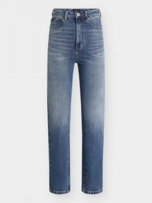 Obrázek produktu Džíny Straight Fit bardot modrý denim