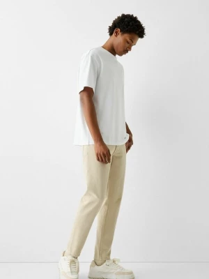 Obrázek produktu Džíny Straight Fit Bershka béžová