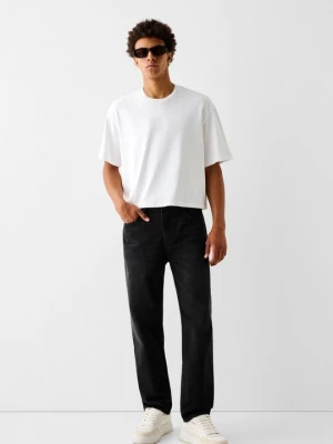 Obrázek produktu Džíny Straight Fit Bershka černá