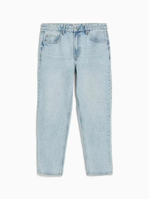 Obrázek produktu Džíny Straight Fit Bershka světle modrá