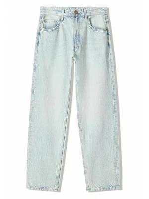 Obrázek produktu Džíny Straight Fit Bershka světle modrá