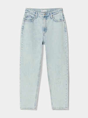Obrázek produktu Džíny Straight Fit Bershka světle modrá