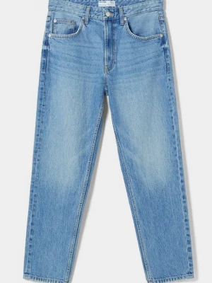 Obrázek produktu Džíny Straight Fit Bershka světlemodrý denim