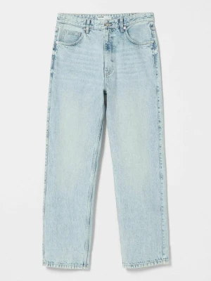 Obrázek produktu Džíny Straight Fit Bershka světlemodrý denim