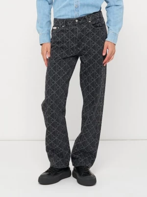 Obrázek produktu Džíny Straight Fit Calvin Klein Jeans černá
