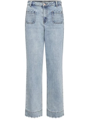 Obrázek produktu Džíny Straight Fit Cream modrý denim