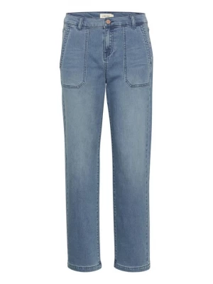 Obrázek produktu Džíny Straight Fit Cream modrý denim