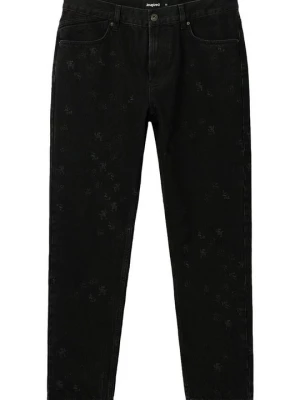 Obrázek produktu Džíny Straight Fit Desigual černá