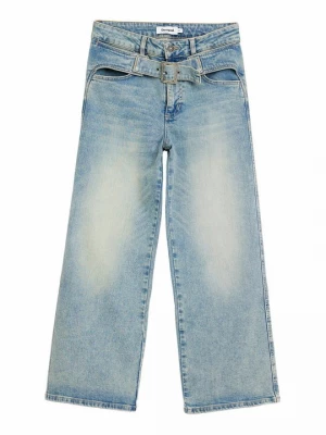 Obrázek produktu Džíny Straight Fit Desigual modrá
