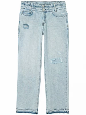 Obrázek produktu Džíny Straight Fit Desigual modrá