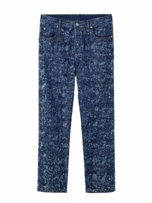 Obrázek produktu Džíny Straight Fit Desigual tmavě modrá