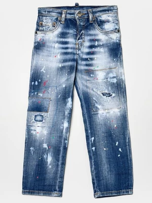 Obrázek produktu Džíny Straight Fit Dsquared2 modrá