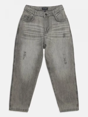 Obrázek produktu Džíny Straight Fit Emporio Armani černý denim