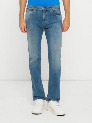 Obrázek produktu Džíny Straight Fit Emporio Armani modrý denim
