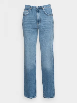 Obrázek produktu Džíny Straight Fit Gina Tricot tmavomodrý denim