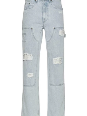 Obrázek produktu Džíny Straight Fit Karl Kani bělený denim
