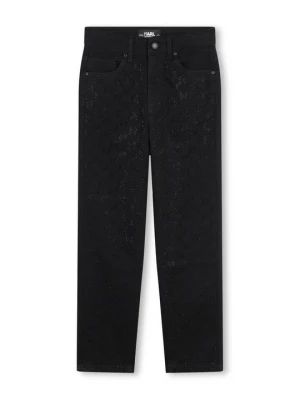Obrázek produktu Džíny Straight Fit KARL LAGERFELD černá