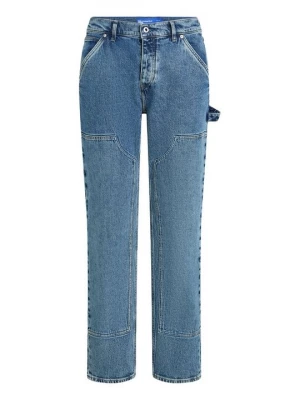 Obrázek produktu Džíny Straight Fit KARL LAGERFELD modrý denim