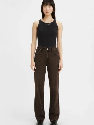 Obrázek produktu Džíny Straight Fit Levi's melírovaná hnědá