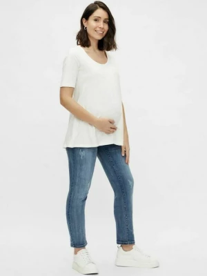 Obrázek produktu Džíny Straight Fit Mamalicious modrý denim