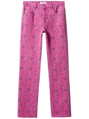 Obrázek produktu Džíny Straight Fit Mango růžová
