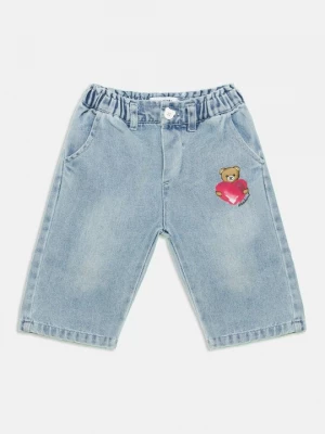 Obrázek produktu Džíny Straight Fit MOSCHINO světle modrá