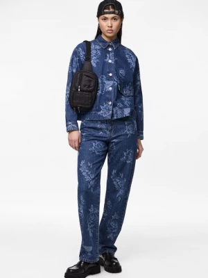 Obrázek produktu Džíny Straight Fit Pieces tmavomodrý denim