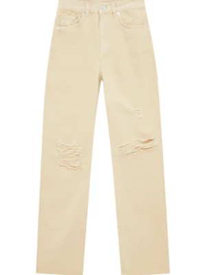 Obrázek produktu Džíny Straight Fit PULL&BEAR skvrnitě béžová