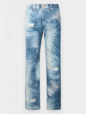Obrázek produktu Džíny Straight Fit Roberto Cavalli modrý denim