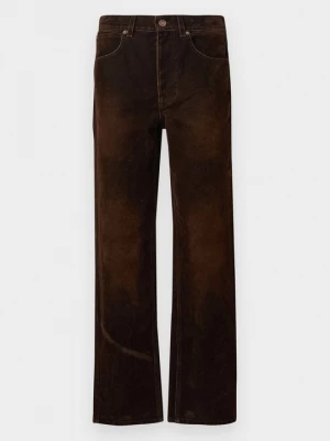 Obrázek produktu Džíny Straight Fit Tory Burch tmavě hnědá