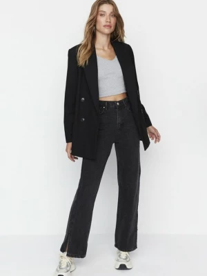 Obrázek produktu Džíny Straight Fit Trendyol černá