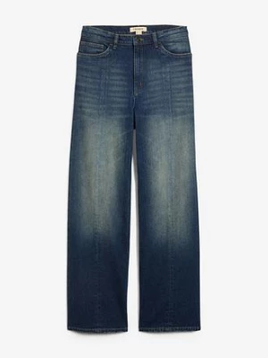 Obrázek produktu Džíny Straight Loose, High Waist, Low Stretch BonPrix