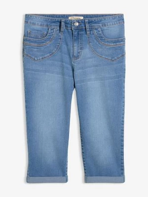 Obrázek produktu Džíny Straight Mid Waist, cropped BonPrix