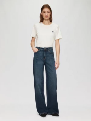 Obrázek produktu Džíny Suri / Regular Fit / High Rise / Wide Leg / teplákový denim s.Oliver modrá