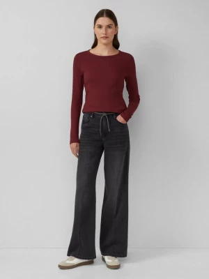 Obrázek produktu Džíny Suri / Regular Fit / Mid Rise / Wide Leg s.Oliver černá