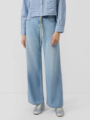 Obrázek produktu Džíny Suri / Regular Fit / Mid Rise / Wide Leg / s ozdobným zavazováním s.Oliver modrá