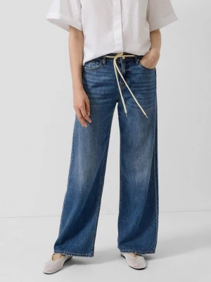 Obrázek produktu Džíny Suri / Regular Fit / Mid Rise / Wide Leg / s ozdobným zavazováním s.Oliver modrá
